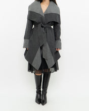 Load image into Gallery viewer, DIANE VON FURSTENBURG x Soft Wool-blend Trench (XS-M)