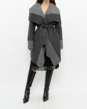 Load image into Gallery viewer, DIANE VON FURSTENBURG x Soft Wool-blend Trench (XS-M)