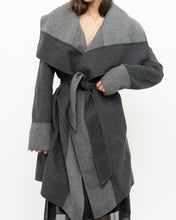 Load image into Gallery viewer, DIANE VON FURSTENBURG x Soft Wool-blend Trench (XS-M)