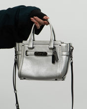 Load image into Gallery viewer, COACH x Swagger 21 Silver Leather Crossbody