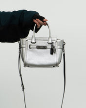 Load image into Gallery viewer, COACH x Swagger 21 Silver Leather Crossbody