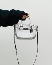 Load image into Gallery viewer, COACH x Swagger 21 Silver Leather Crossbody