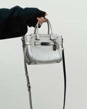 Load image into Gallery viewer, COACH x Swagger 21 Silver Leather Crossbody