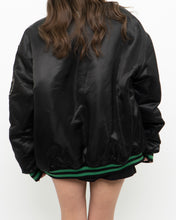 Load image into Gallery viewer, Vintage x MAJESTIC x CELTICS Black Satin Bomber Jacket (S-XL)