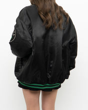 Load image into Gallery viewer, Vintage x MAJESTIC x CELTICS Black Satin Bomber Jacket (S-XL)