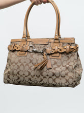 Load image into Gallery viewer, COACH x Hampton Signature Carryall Bag Satchel