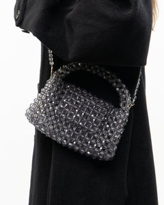 Modern x Grey Beaded Purse