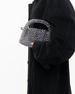 Modern x Grey Beaded Purse