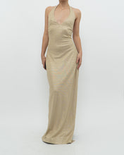 Load image into Gallery viewer, RALPH LAUREN x Gold Metallic Dress (S, M)