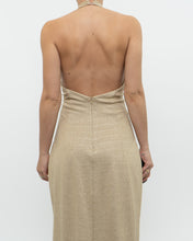 Load image into Gallery viewer, RALPH LAUREN x Gold Metallic Dress (S, M)