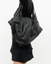 Load image into Gallery viewer, Vintage x LECONI Made in Canada x Black Leather Purse