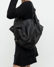 Load image into Gallery viewer, Vintage x LECONI Made in Canada x Black Leather Purse