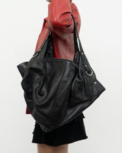 Load image into Gallery viewer, Vintage x LECONI Made in Canada x Black Leather Purse