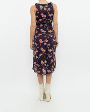 Load image into Gallery viewer, Vintage x Purple Floral Dress (XS, S)