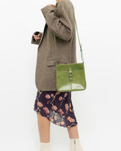 Load image into Gallery viewer, Vintage x Green Leather Cross-body Purse