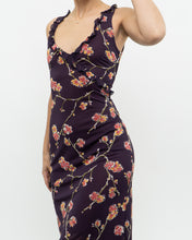 Load image into Gallery viewer, Vintage x Purple Floral Dress (XS, S)