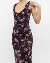 Load image into Gallery viewer, Vintage x Purple Floral Dress (XS, S)