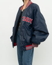 Load image into Gallery viewer, Vintage x Made in Korea x RED SOX, Majestic Quilted Jacket (L, XL)