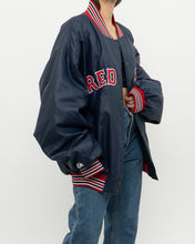 Load image into Gallery viewer, Vintage x Made in Korea x RED SOX, Majestic Quilted Jacket (L, XL)