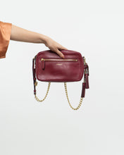 Load image into Gallery viewer, COACH x Legacy Flight Rich Red Leather Chain Purse