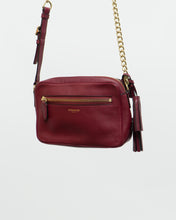 Load image into Gallery viewer, COACH x Legacy Flight Rich Red Leather Chain Purse