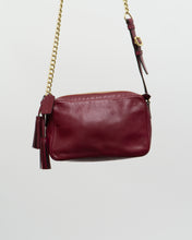 Load image into Gallery viewer, COACH x Legacy Flight Rich Red Leather Chain Purse