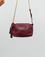 Load image into Gallery viewer, COACH x Legacy Flight Rich Red Leather Chain Purse