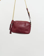 Load image into Gallery viewer, COACH x Legacy Flight Rich Red Leather Chain Purse