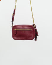 Load image into Gallery viewer, COACH x Legacy Flight Rich Red Leather Chain Purse