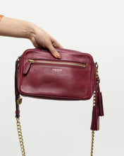 Load image into Gallery viewer, COACH x Legacy Flight Rich Red Leather Chain Purse