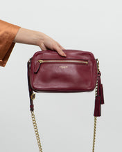 Load image into Gallery viewer, COACH x Legacy Flight Rich Red Leather Chain Purse