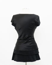 Load image into Gallery viewer, ESSENTIEL ANTWERP x Black Silk Embroidered Top (M)