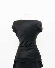 Load image into Gallery viewer, ESSENTIEL ANTWERP x Black Silk Embroidered Top (M)