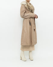 Load image into Gallery viewer, Vintage x Beige Penny Lane Leather, Fur Coat (XS-M)