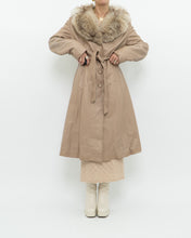 Load image into Gallery viewer, Vintage x Beige Penny Lane Leather, Fur Coat (XS-M)