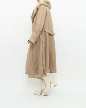 Load image into Gallery viewer, Vintage x Beige Penny Lane Leather, Fur Coat (XS-M)