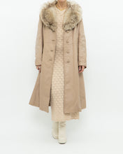 Load image into Gallery viewer, Vintage x Beige Penny Lane Leather, Fur Coat (XS-M)