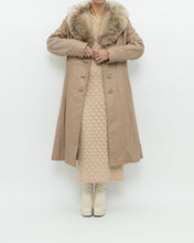 Load image into Gallery viewer, Vintage x Beige Penny Lane Leather, Fur Coat (XS-M)