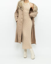 Load image into Gallery viewer, ALICE &amp; OLIVIA x Deadstock Beige Knit Floor Length Dress (M, L)