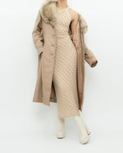 Load image into Gallery viewer, ALICE &amp; OLIVIA x Deadstock Beige Knit Floor Length Dress (M, L)