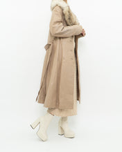 Load image into Gallery viewer, Vintage x Beige Penny Lane Leather, Fur Coat (XS-M)