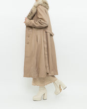 Load image into Gallery viewer, Vintage x Beige Penny Lane Leather, Fur Coat (XS-M)