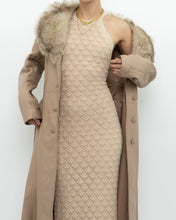 Load image into Gallery viewer, ALICE &amp; OLIVIA x Deadstock Beige Knit Floor Length Dress (M, L)