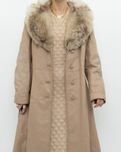 Load image into Gallery viewer, Vintage x Beige Penny Lane Leather, Fur Coat (XS-M)