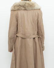 Load image into Gallery viewer, Vintage x Beige Penny Lane Leather, Fur Coat (XS-M)