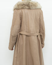 Load image into Gallery viewer, Vintage x Beige Penny Lane Leather, Fur Coat (XS-M)