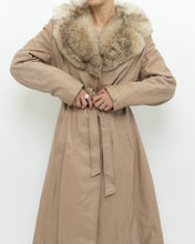 Load image into Gallery viewer, Vintage x Beige Penny Lane Leather, Fur Coat (XS-M)