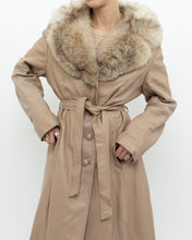 Load image into Gallery viewer, Vintage x Beige Penny Lane Leather, Fur Coat (XS-M)