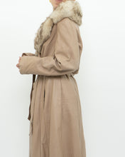 Load image into Gallery viewer, Vintage x Beige Penny Lane Leather, Fur Coat (XS-M)