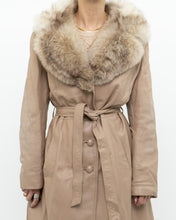 Load image into Gallery viewer, Vintage x Beige Penny Lane Leather, Fur Coat (XS-M)